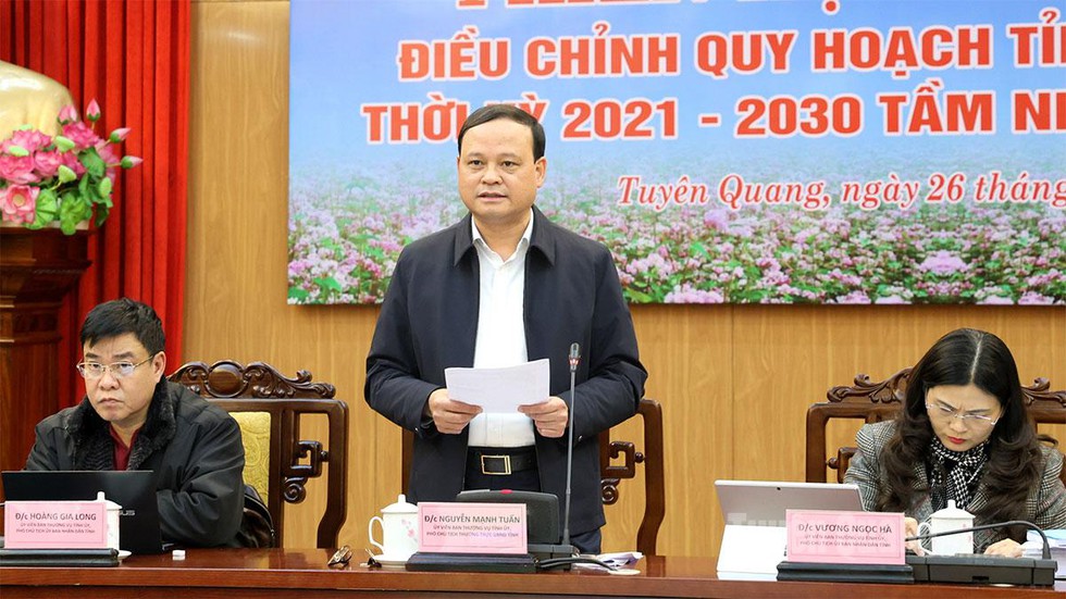 Thẩm định điều chỉnh Quy hoạch tỉnh Tuyên Quang thời kỳ 2021 -2030, tầm nhìn đến năm 2050