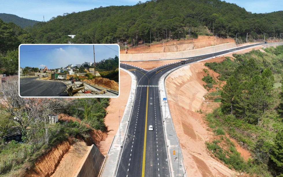 Cung đường gần nghìn tỷ xuyên rừng thông đẹp nhất 'tiểu Paris' của Việt Nam vẫn kẹt tiến độ