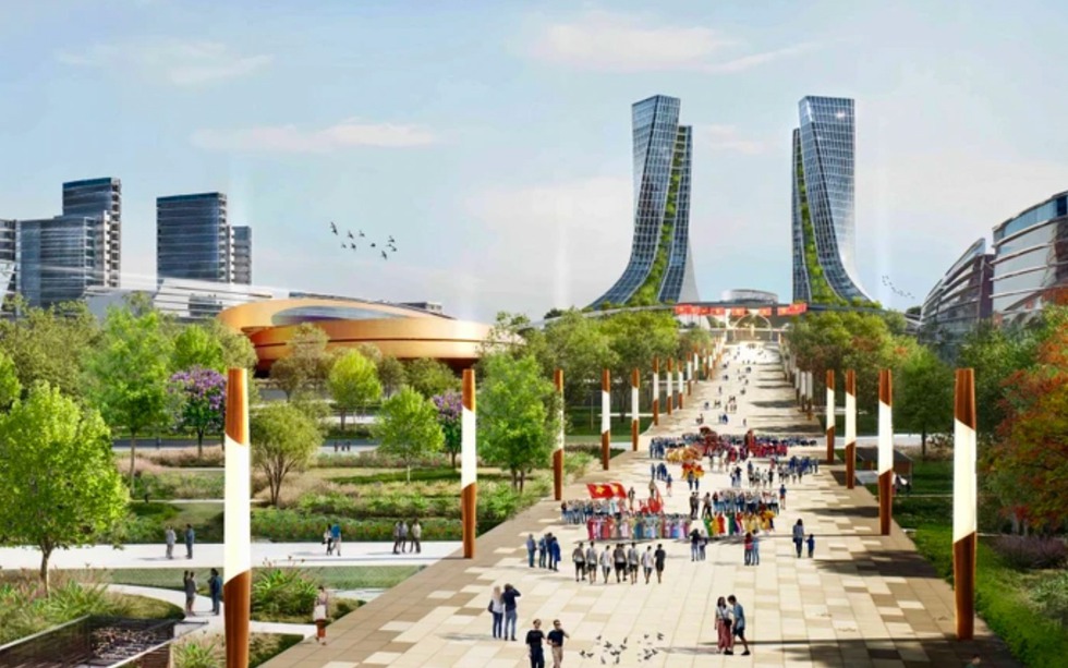 Tỉnh rộng nhất miền Nam sẽ có tòa nhà cao 10 tầng bên trong khu trung tâm hành chính