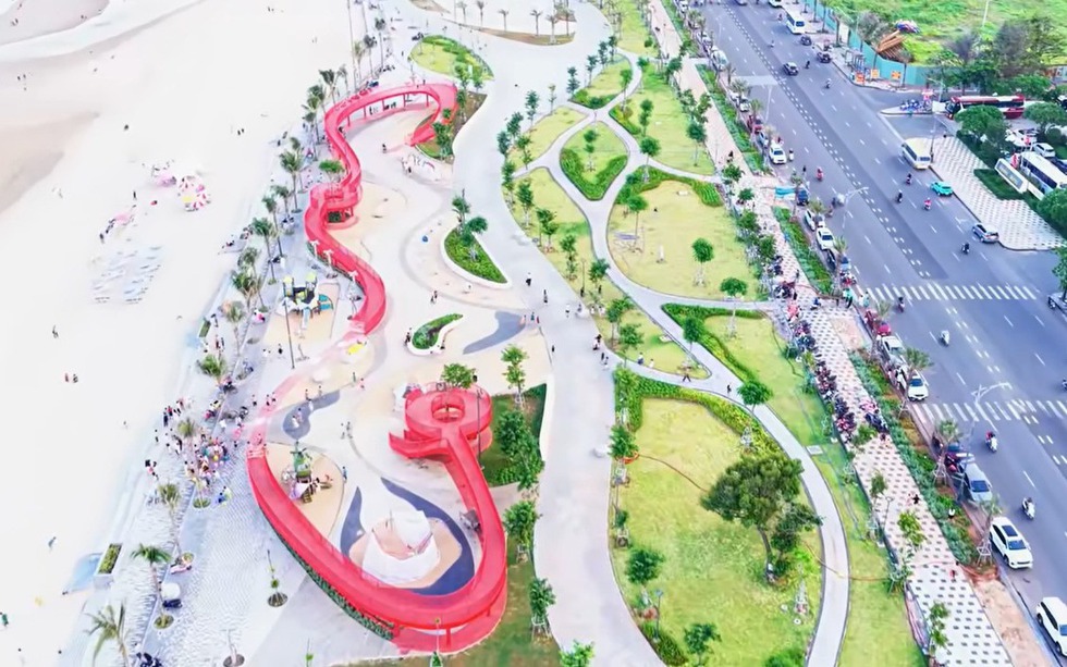 Công viên hơn 1.000 tỷ đồng nằm ven bãi biển sôi động nhất miền Nam gặp khó sau 2 tháng khánh thành