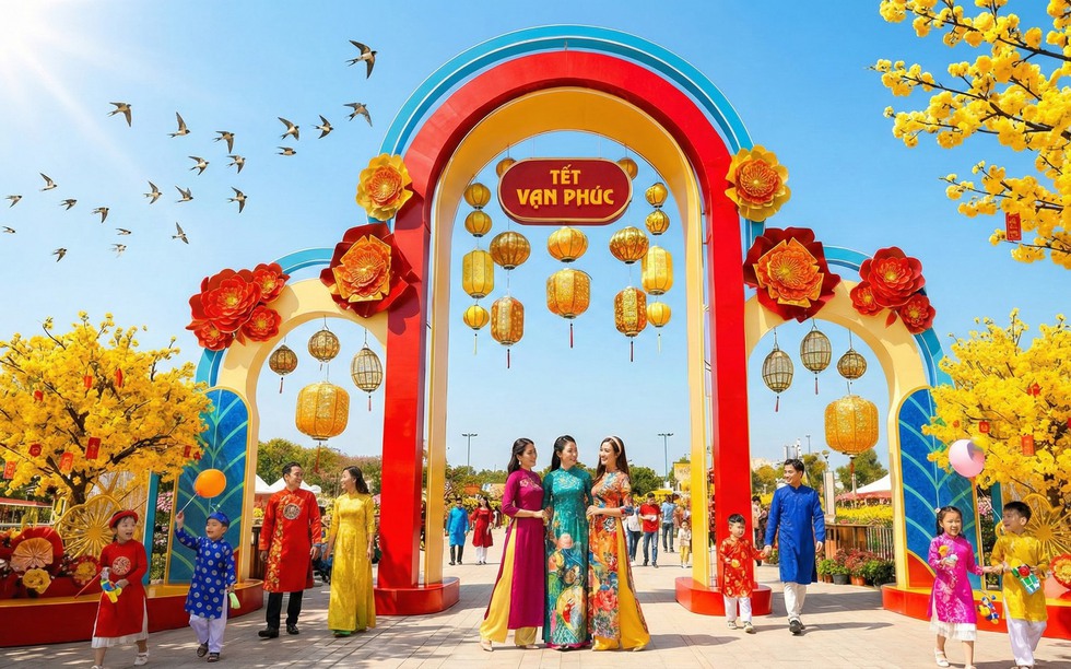 Hành trình Tết 4 miền du xuân xuyên Việt tại Lễ hội hoa lớn nhất năm ở TP.HCM