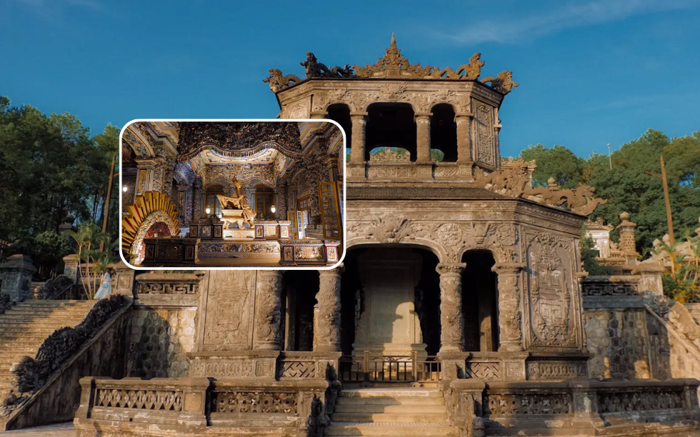 Công trình an táng của vị hoàng đế thứ 12 triều Nguyễn: Xây suốt 11 năm, kiến trúc Đông Tây độc bản giữa cố đô Huế