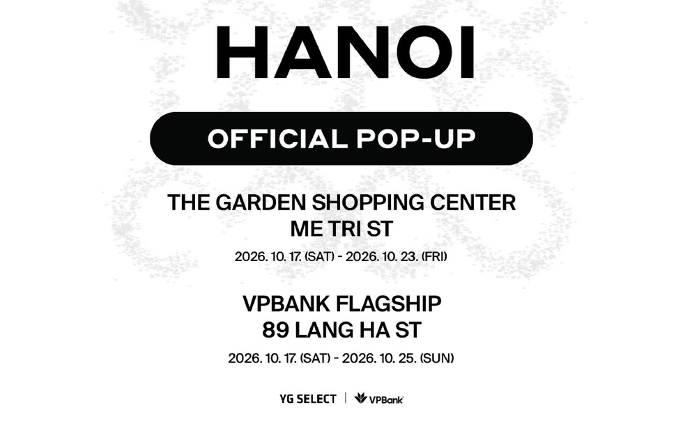 Official Pop-up BIGBANG chính thức mở cửa tại Hà Nội, hé lộ loạt merchandise phiên bản đặc biệt