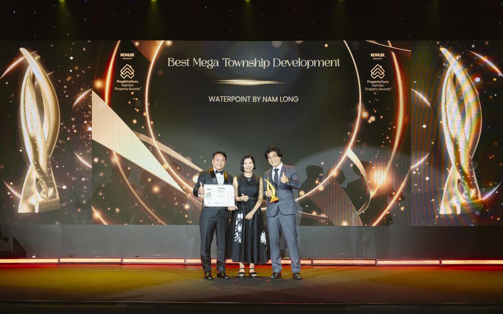 Waterpoint vừa được xướng tên tại PropertyGuru Vietnam Property Awards 2026: Khi tầm nhìn quy hoạch hóa thành sức sống thực