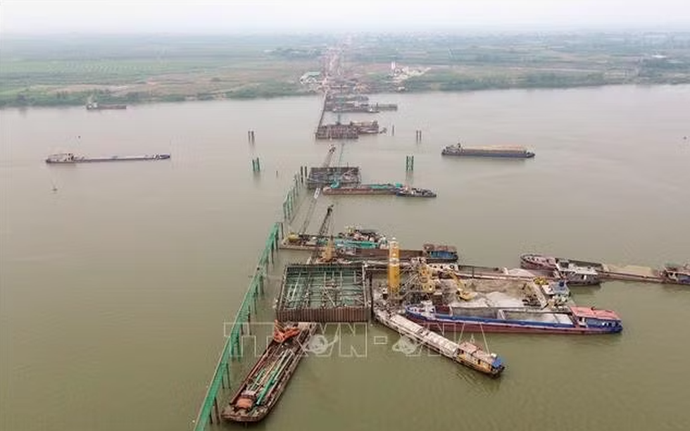 Hà Nội: Tăng tốc thi công 7 cầu qua sông Hồng phục vụ APEC 2027