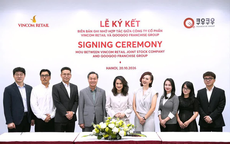 Vincom Retail bắt tay “ông lớn” QooQoo Premium Buffet Hàn Quốc