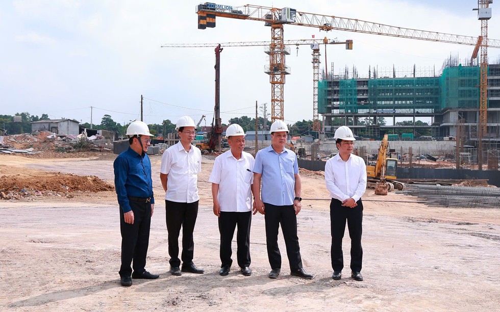 Bộ Xây dựng kiểm tra tiến độ 6 dự án nhà ở xã hội tại Thái Nguyên