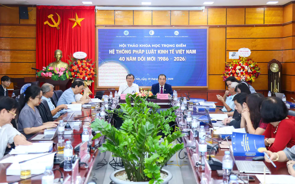 Chặng đường 40 năm Pháp luật kinh tế Việt Nam: Từ đổi mới tư duy đến kiến tạo môi trường kinh doanh