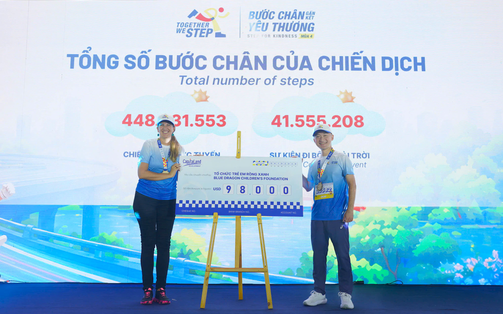 Hơn 8.500 người sánh bước cùng CapitaLand hỗ trợ trẻ em và thanh thiếu niên yếu thế tại Việt Nam