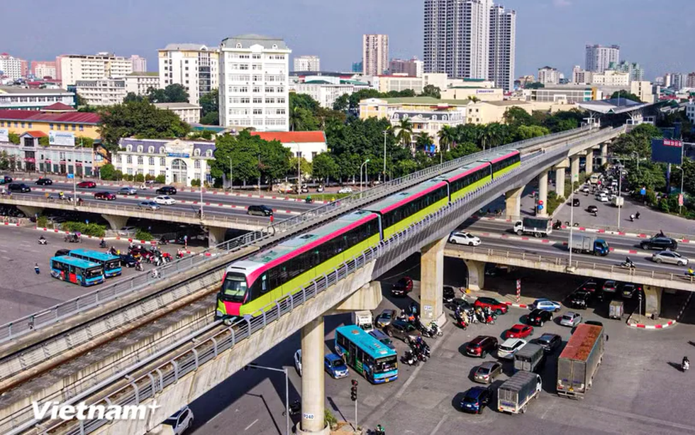 Hà Nội và Thành phố Hồ Chí Minh sẽ đầu tư hơn 2.000km đường sắt đô thị