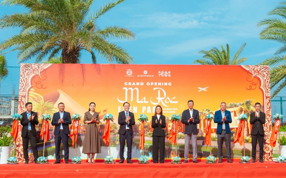Khai trương công viên cảnh quan tiểu khu Maroc: Kích hoạt không gian sống tại sông Town, CaraWorld Cam Ranh
