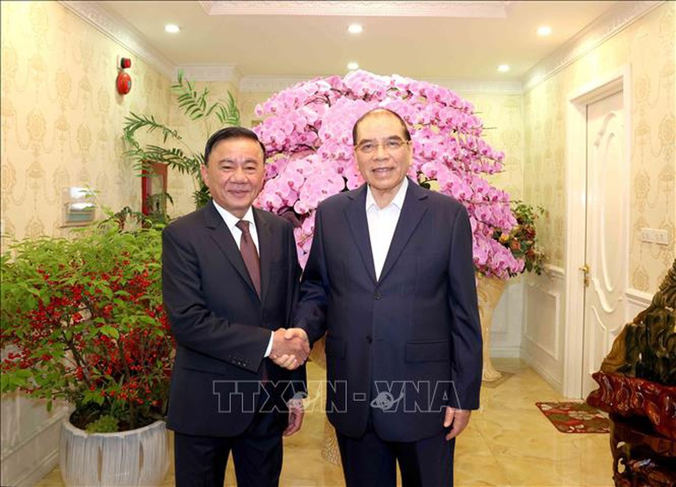 Thường trực Ban Bí thư Trần Cẩm Tú tri ân các đồng chí nguyên lãnh đạo Đảng, Nhà nước