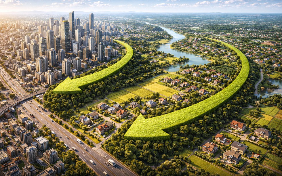 Giãn dân nội đô: Khi quy hoạch 100 năm trở thành biến số thay đổi cấu trúc cung - cầu