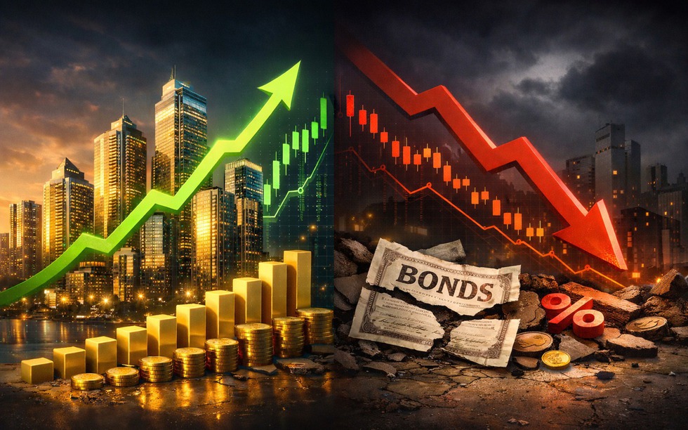 Giữa nhịp trầm đầu năm, bất động sản là nốt cao duy nhất của thị trường trái phiếu