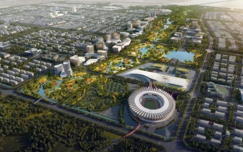 Dự án 925.000 tỷ có sân vận động 135.000 chỗ lớn nhất thế giới: Công trường tấp nập, dự kiến hoàn thành sau 3 năm nữa