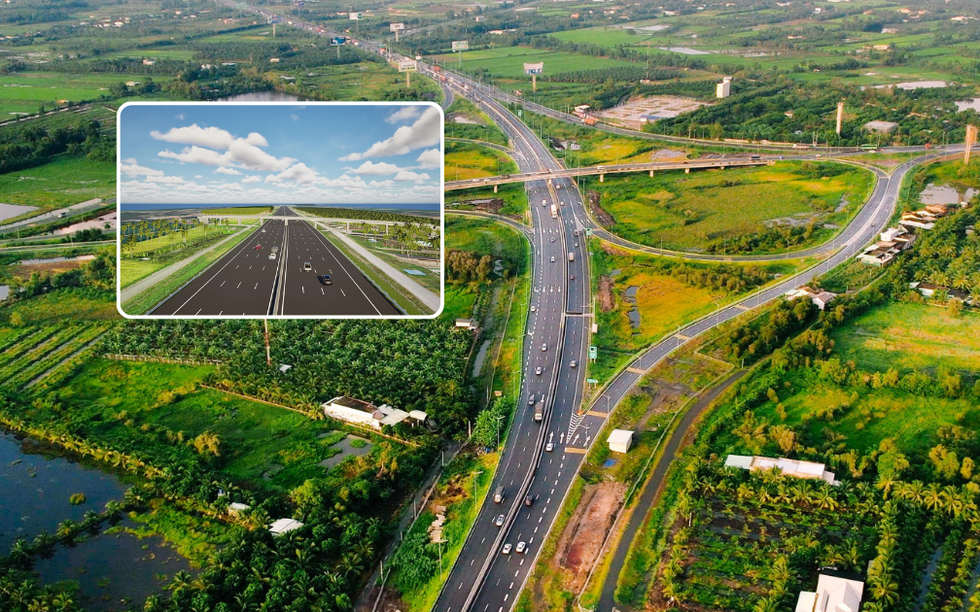 Đẩy nhanh tiến độ giải phóng mặt bằng để mở rộng tuyến cao tốc 36.000 tỷ đông đúc nhất miền Tây có 'bóng dáng' Đèo Cả