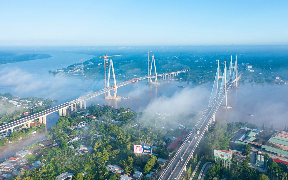 Cầu dây văng đầu tiên do người Việt hoàn toàn xây dựng: Tổng vốn 5.000 tỷ, mở ra thời kỳ mới kết nối miền Tây