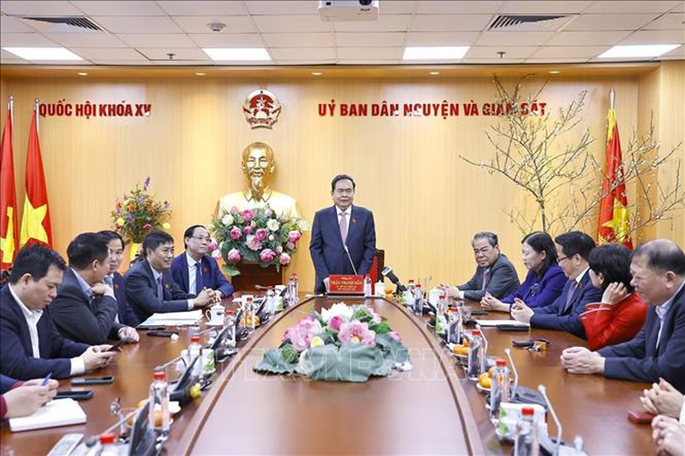 Chủ tịch Quốc hội Trần Thanh Mẫn giao nhiệm vụ cho các Ủy ban của Quốc hội