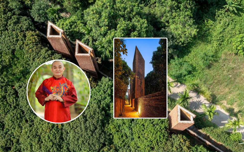 Căn biệt phủ hàng trăm tỷ, được xây từ 5 triệu viên ngói cổ của 'vua hài đất Bắc': Mang đậm tinh thần đạo Mẫu, lọt TOP 14 kiến trúc hay nhất thế giới