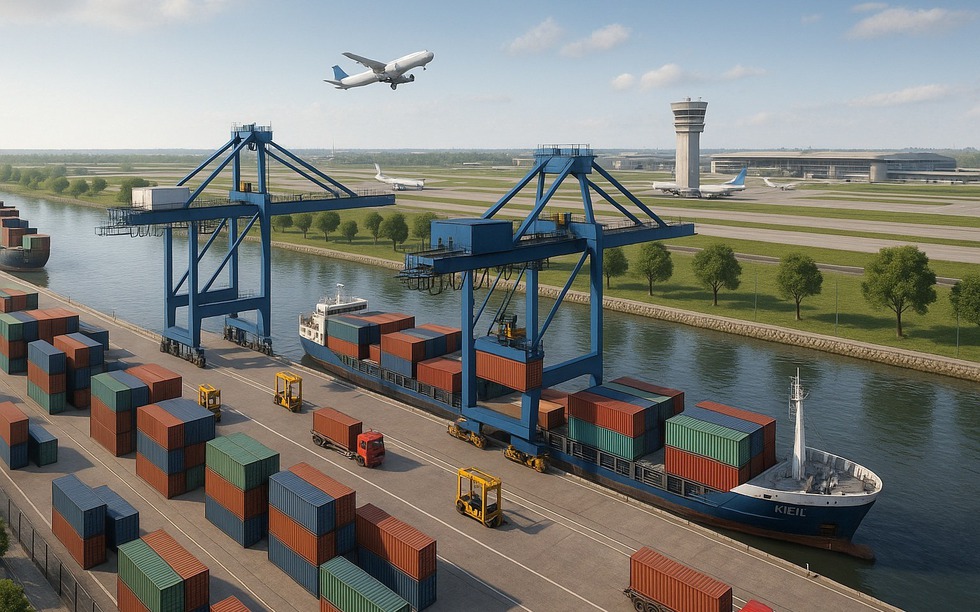 TP tương lai của Việt Nam sắp có cảng thủy nội địa 80ha sát sườn sân bay lớn nhất miền Bắc