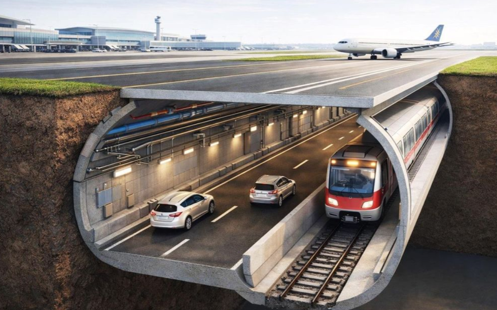 Việt Nam sắp có hầm ngầm xuyên sân bay đầu tiên: Vốn đầu tư 10.000 tỷ, tọa lạc tại thành phố đáng sống nhất thế giới