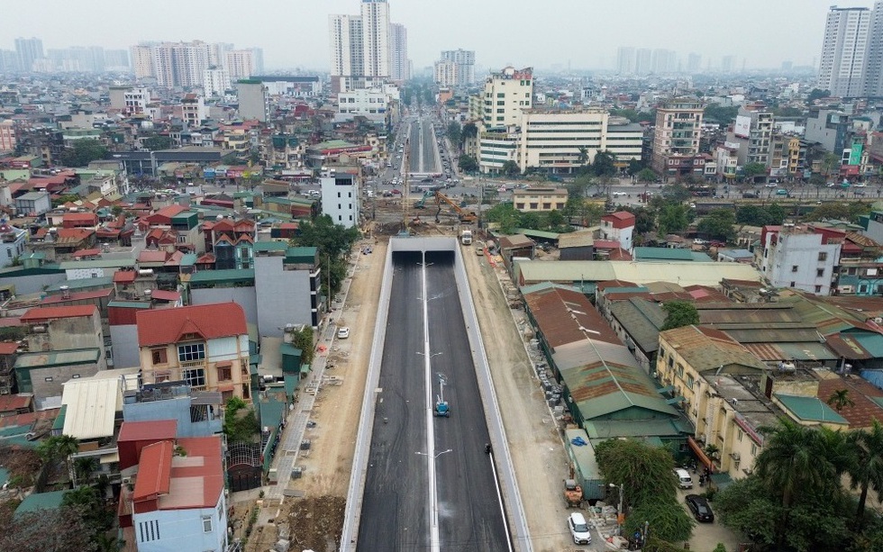 Hà Nội sắp vận hành hầm chui thứ 2 trăm tỷ đi dưới đường sắt