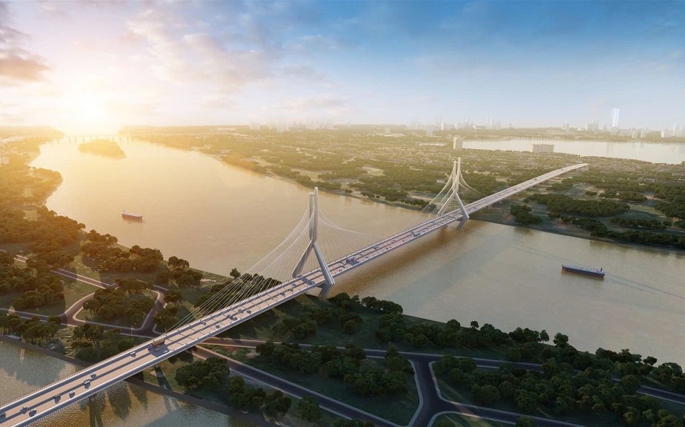 Thông tin mới nhất về siêu cầu gần 20.000 tỷ bắc qua dòng sông biểu tượng, do liên danh Vingroup thực hiện