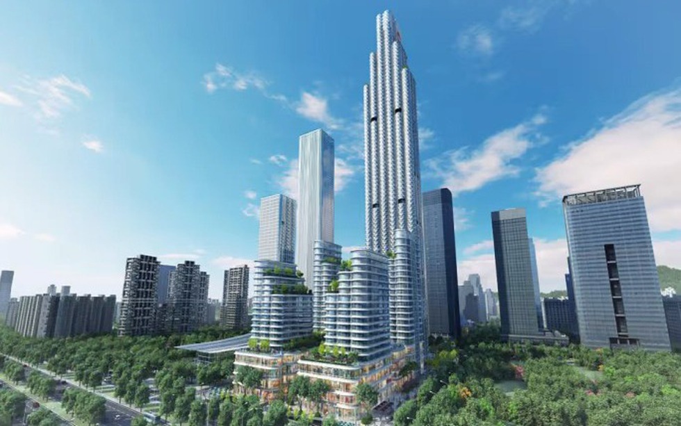 Sắp khánh thành tòa nhà chọc trời cao gần 400m: Kiến trúc xếp tầng độc đáo, là không gian làm việc cho 13.000 người