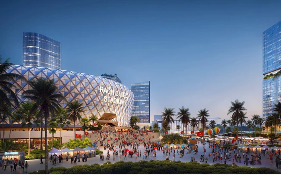 Việt Nam sắp có thêm 1 sân vận động mới sức chứa gấp đôi sân Mỹ Đình, do công ty nổi tiếng hàng đầu thế giới thiết kế