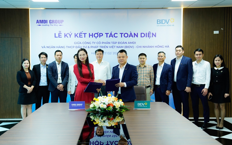 AMDI Group ký kết hợp tác toàn diện với BIDV và MB, củng cố nền tảng tài chính cho các dự án chiến lược