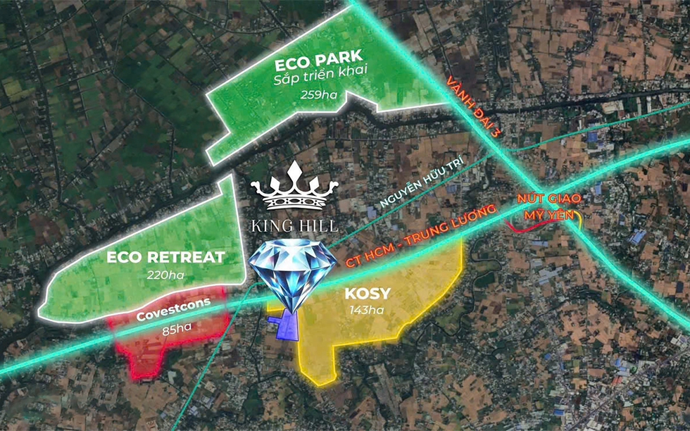 Không phải Eco Retreat, đây mới là dự án có mật độ xây dựng thấp nhất ven Sài Gòn