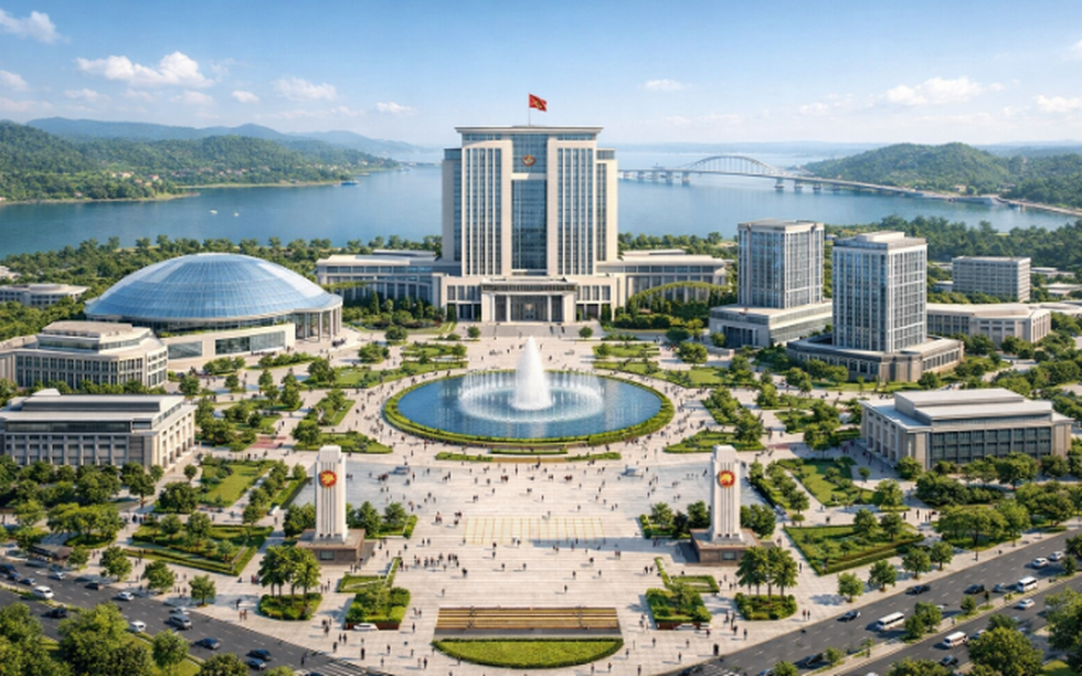 Tỉnh sắp lên TP trực thuộc Trung ương khảo sát vị trí xây trung tâm hành chính mới: Quy mô 1.500ha, tọa lạc tại vùng vịnh là hợp lưu của 6 con sông