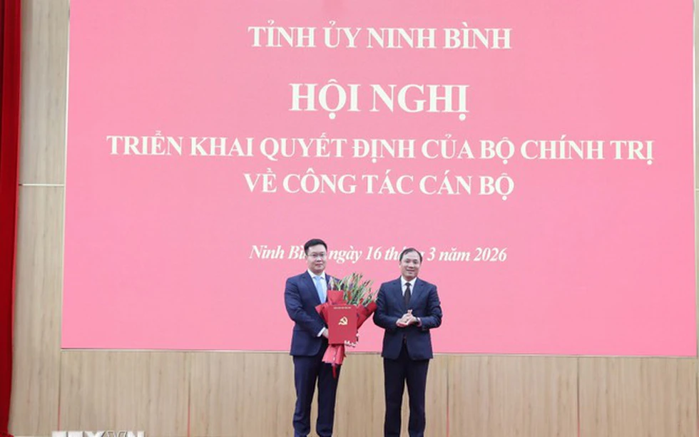 Điều động, phân công ông Trần Đăng Quỳnh giữ chức Phó Bí thư Tỉnh ủy Ninh Bình nhiệm kỳ 2025 - 2030