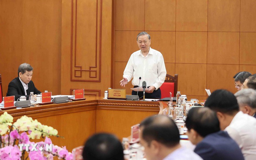 Tổng Bí thư Tô Lâm: Kiên quyết ngăn chặn, đẩy lùi tham nhũng, lãng phí, tiêu cực