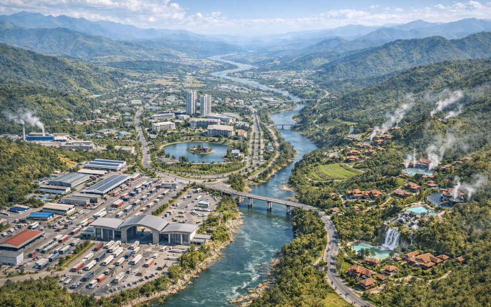 Việt Nam sẽ có thêm khu kinh tế cửa khẩu tầm cỡ quốc tế, quy mô gần 60.000ha trải dài 3 xã