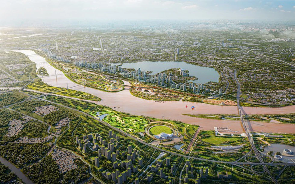 Liên danh Đại Quang Minh gửi đề xuất khi tiến độ quy hoạch sông Hồng chậm trễ