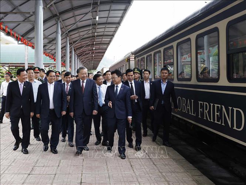 Tổng Bí thư Tô Lâm: Đường sắt kết nối Việt Nam - Trung Quốc phải là một đột phá chiến lược trong hợp tác kinh tế song phương