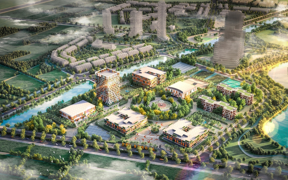 FPT khởi công tổ hợp giáo dục quy mô hơn 5.800 học sinh, sinh viên tại TP trực thuộc Trung ương nhỏ nhất Việt Nam