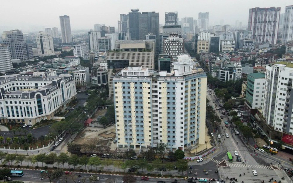 Khu nhà ở bỏ hoang 10 năm giữa Thủ đô hồi sinh đẹp mắt, sắp đón người dân vào ở