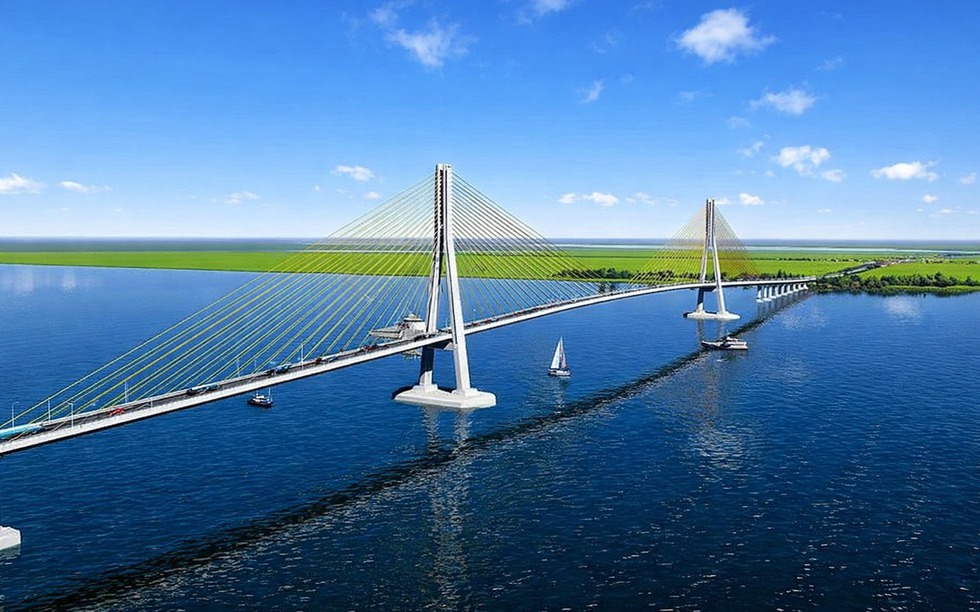 Việt Nam sắp có cây cầu 8.000 tỷ nối thông 2 tỉnh thành miền Tây, xóa bỏ toàn bộ các bến phà lâu đời