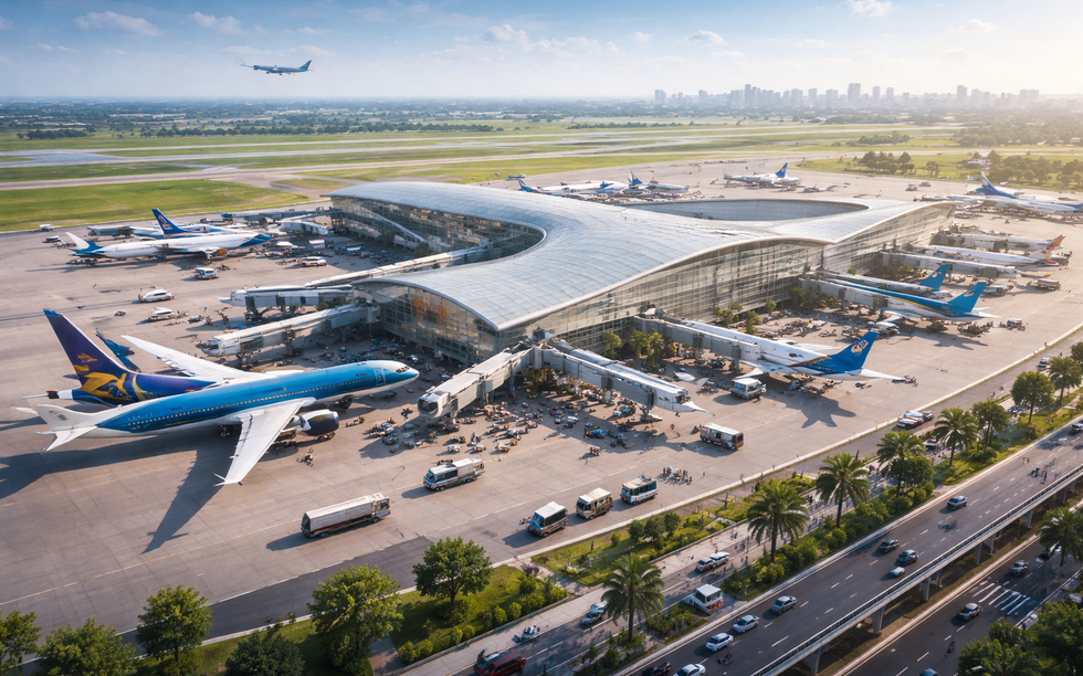 Thành phố trực thuộc Trung ương rộng thứ 5 Việt Nam sẽ có 6 sân bay