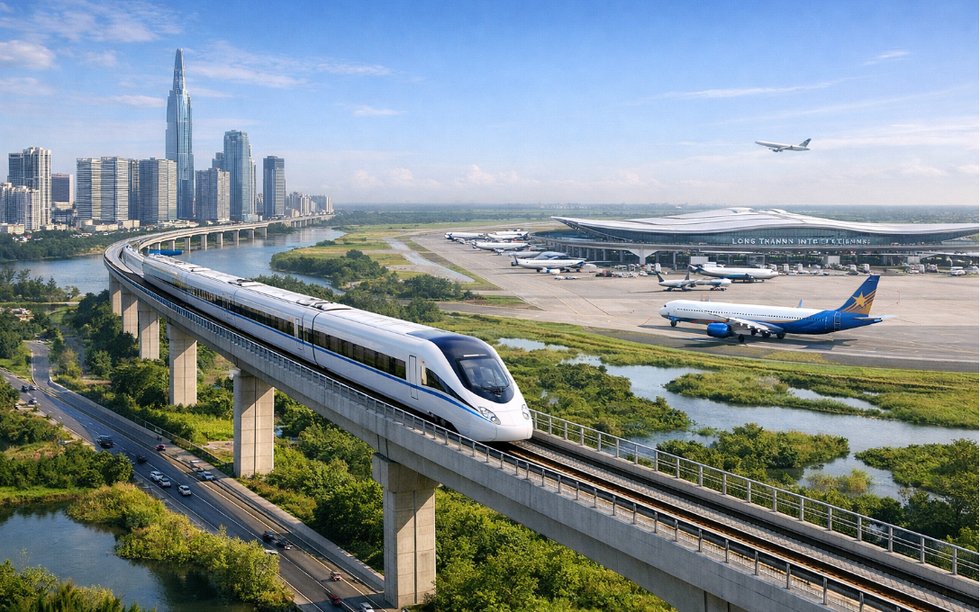 Công ty của tỷ phú Trần Bá Dương được giao nghiên cứu tuyến đường sắt gần 85.000 tỷ kết nối sân bay Long Thành