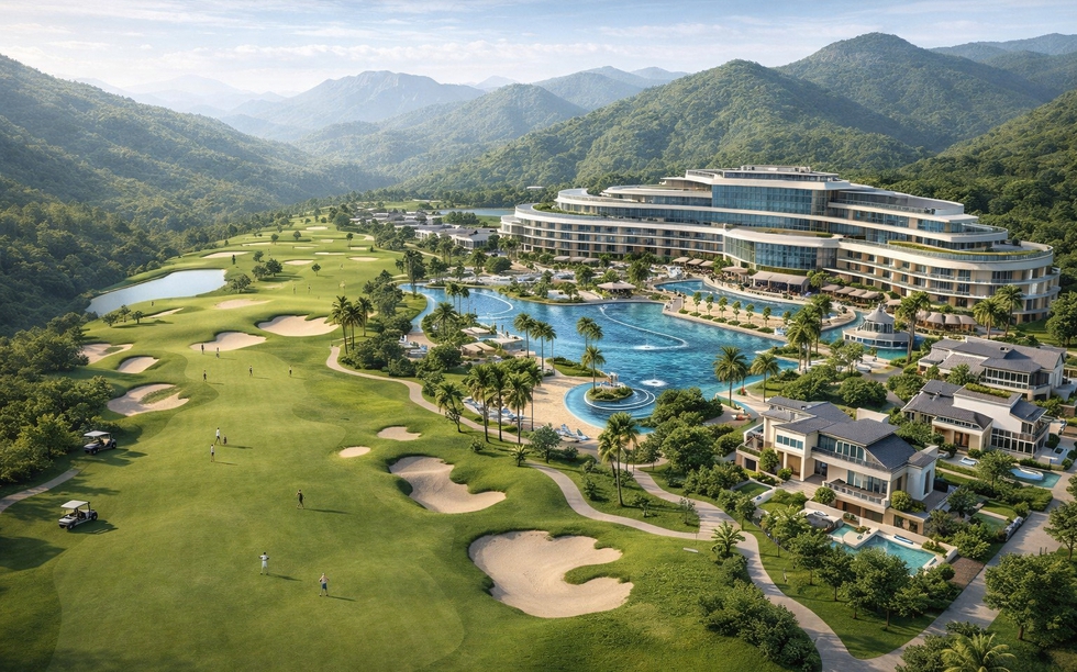 Khu nghỉ dưỡng sân golf nghìn tỷ quy mô hơn 75ha tại TP tương lai của Việt Nam có chuyển động mới