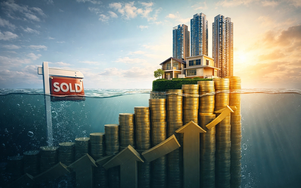 Thanh khoản giảm, giá vẫn tăng: Chuyện gì đang xảy ra với thị trường bất động sản Việt Nam?