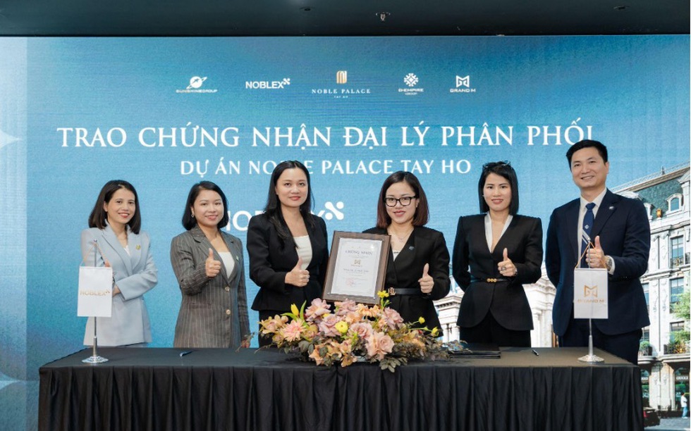 Grand M là tổng đại lý dự án Noble Palace Tay Ho