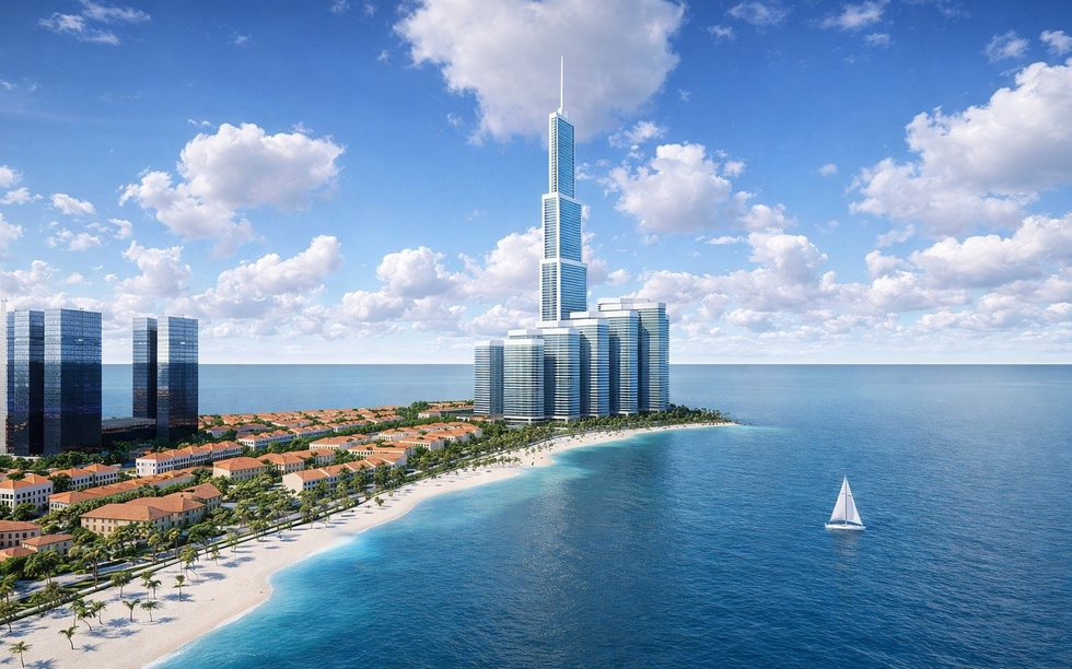 Việt Nam sắp sở hữu tháp chọc trời 108 tầng lọt TOP 10 công trình cao nhất thế giới: Kính phản quang đổi sắc bao phủ, kiến trúc hỗn hợp tinh vi