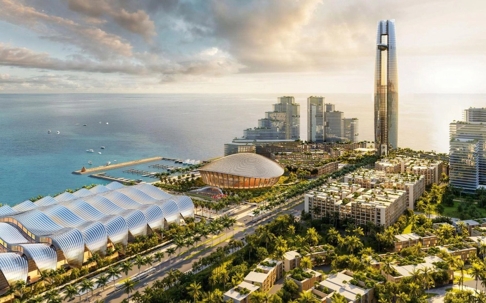 Trung tâm hội nghị gần 22.000 tỷ lớn bậc nhất Việt Nam: Kiến trúc ‘trời tròn - đất vuông' độc đáo, tiến độ thần tốc sau 9 tháng khởi công