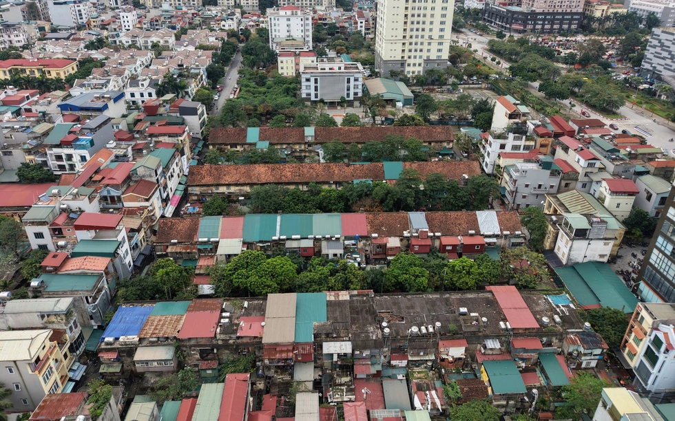 Hiện trạng khu tập thể tại phường Hà Đông, Hà Nội đang được lấy ý kiến để xây cao ốc 34 tầng
