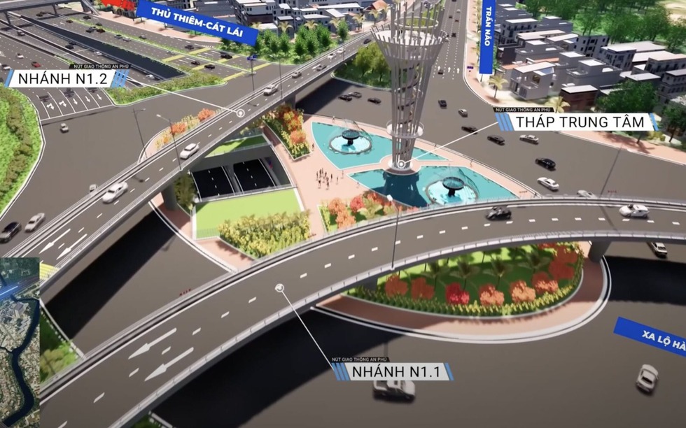 Nút giao thông 3 tầng lớn nhất TP. HCM đón tin vui khi cận kề thời điểm hoàn thiện