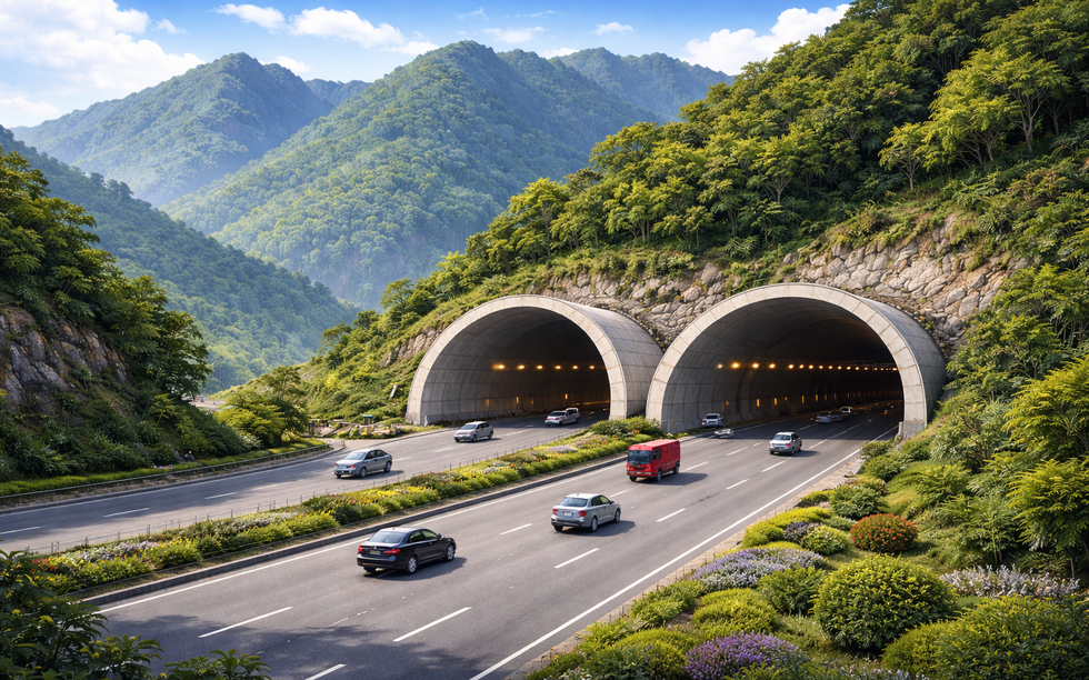 Hầm đường bộ qua cung đèo dài nhất cả nước đối diện khó khăn lớn sau 5 tháng khởi công